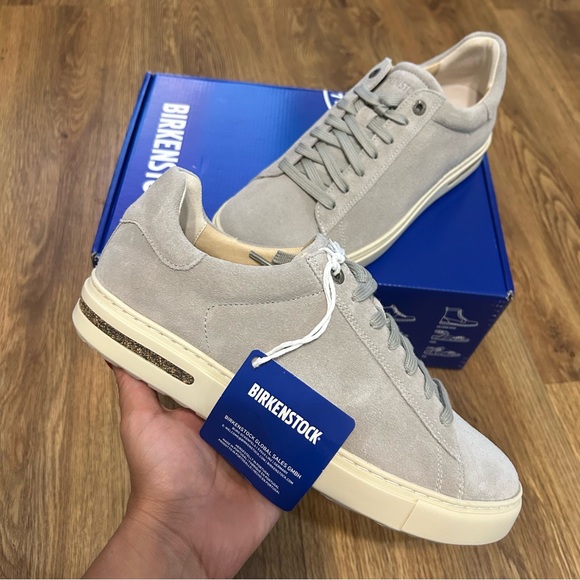 BIRKENSTOCK Ben Low Stone Coin suede lace up shoes sneakers women’s eur 39 new - Picture 9 of 9